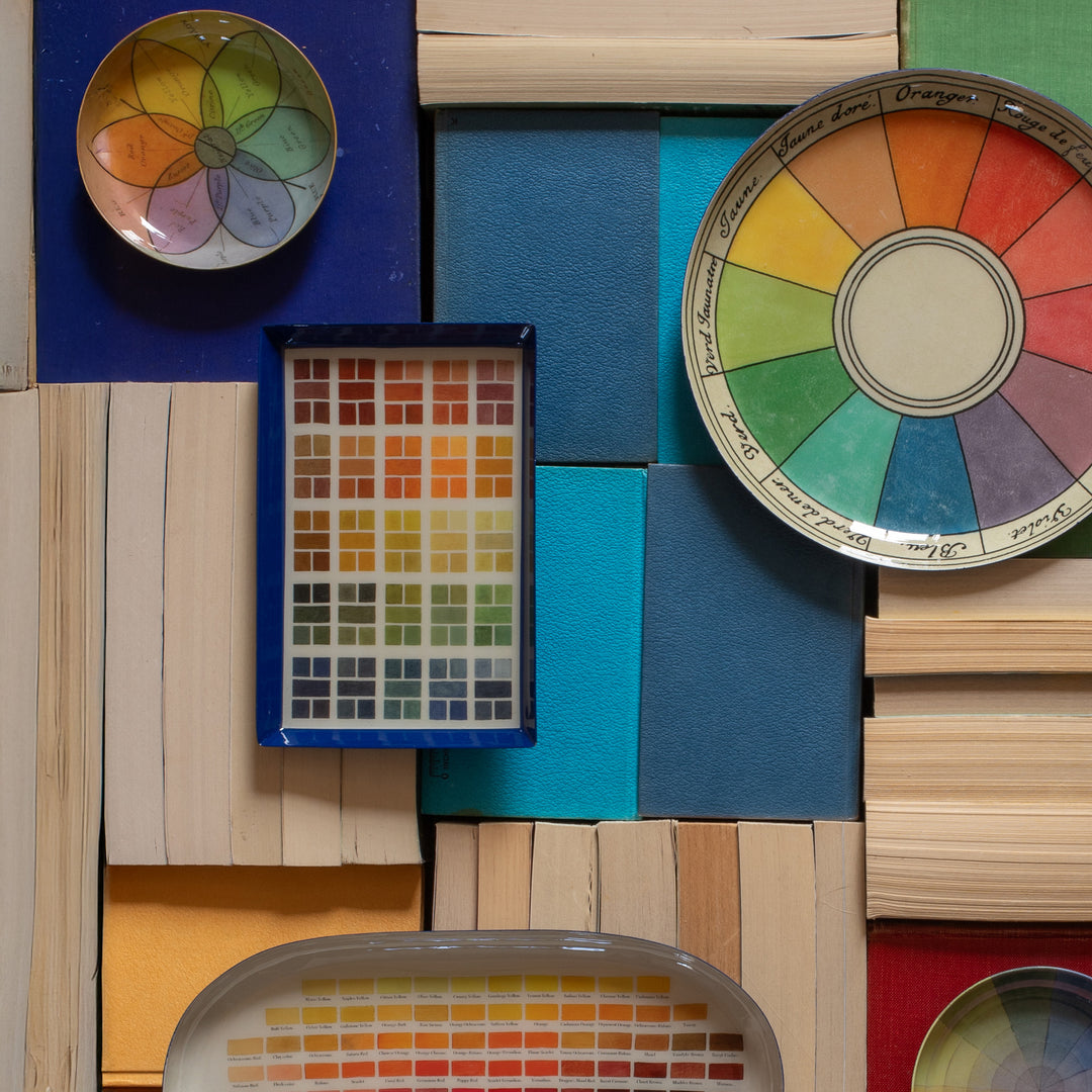 Chroma Round Enamel Tray