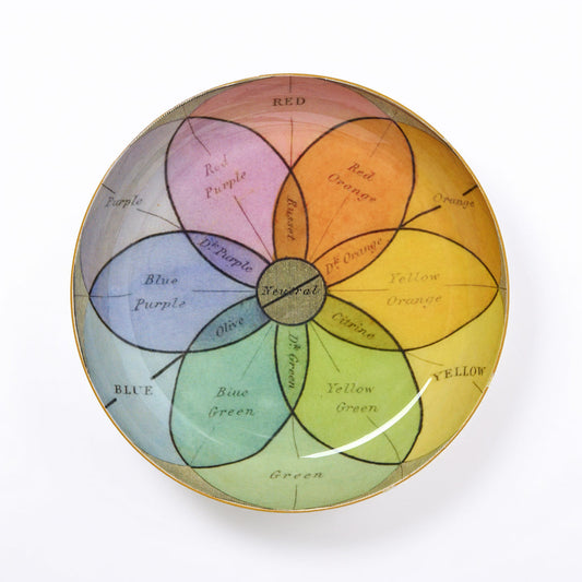 Chroma Round Enamel Tray