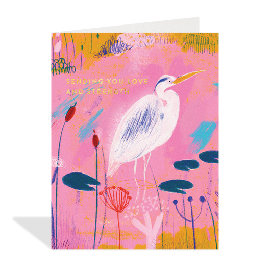 Love and Strength Card