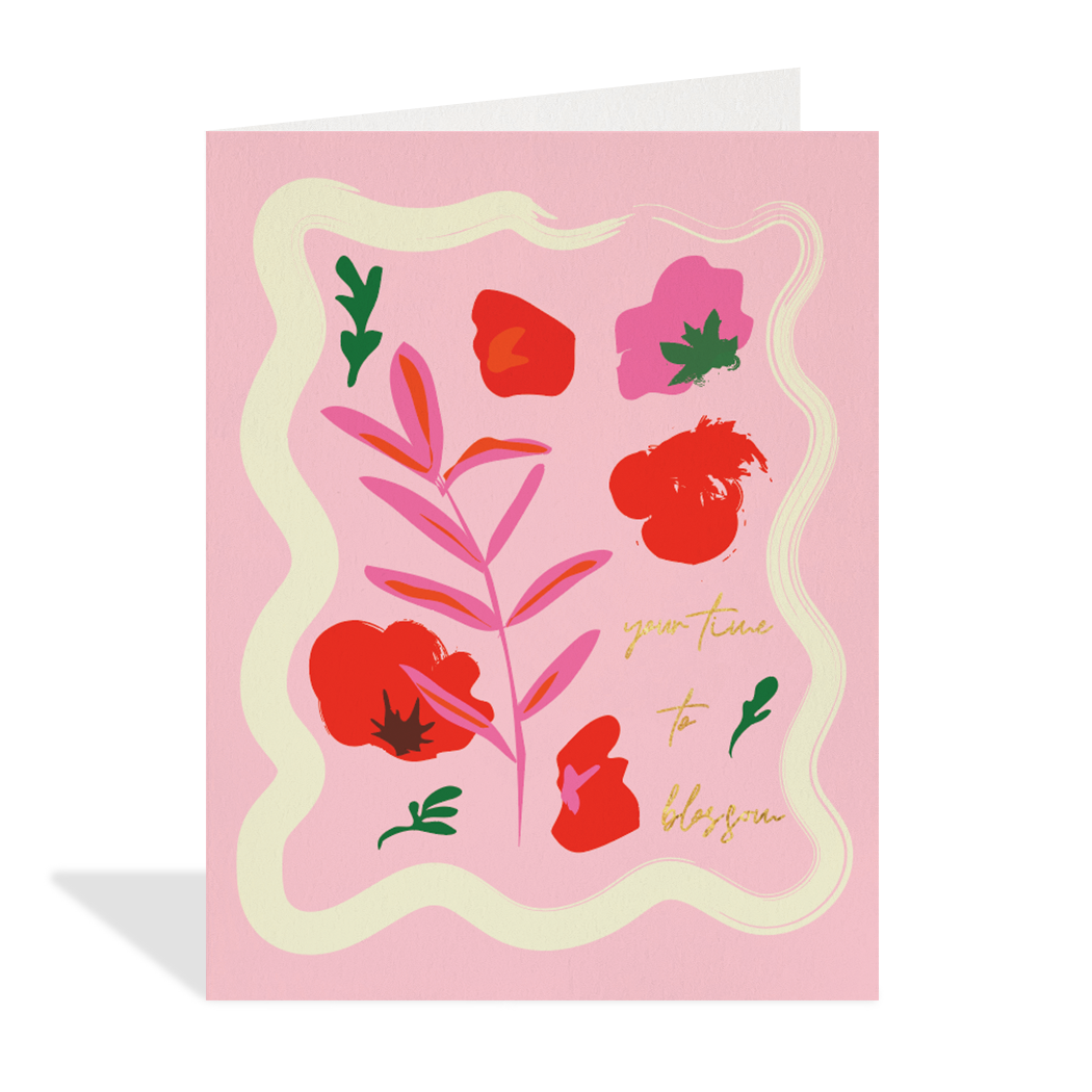 Time To Blossom Card