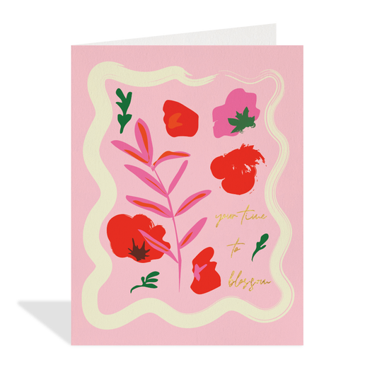 Time To Blossom Card