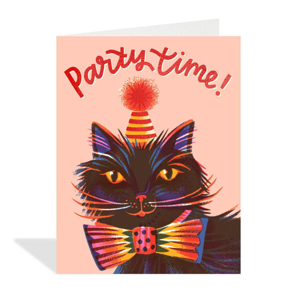 Party Time Birthday Card