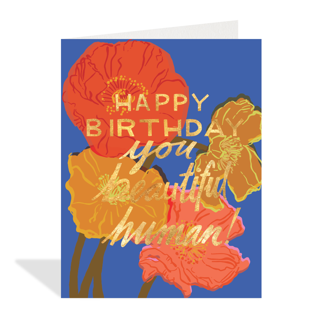 Beautiful Human Birthday Card
