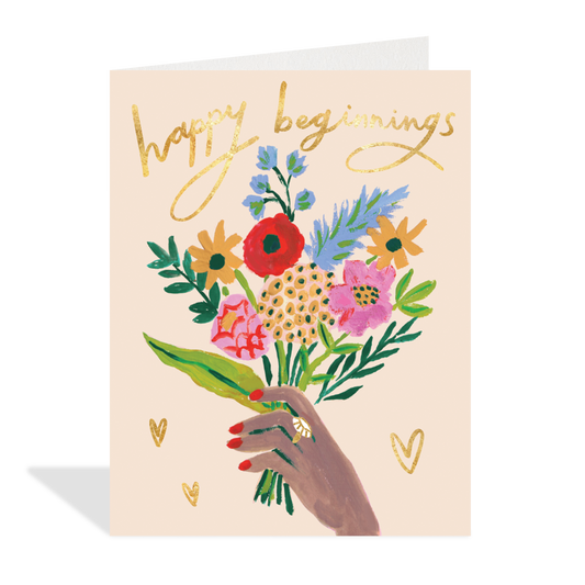 Happy Beginnings Card