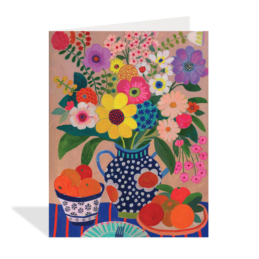 Table Vase Card