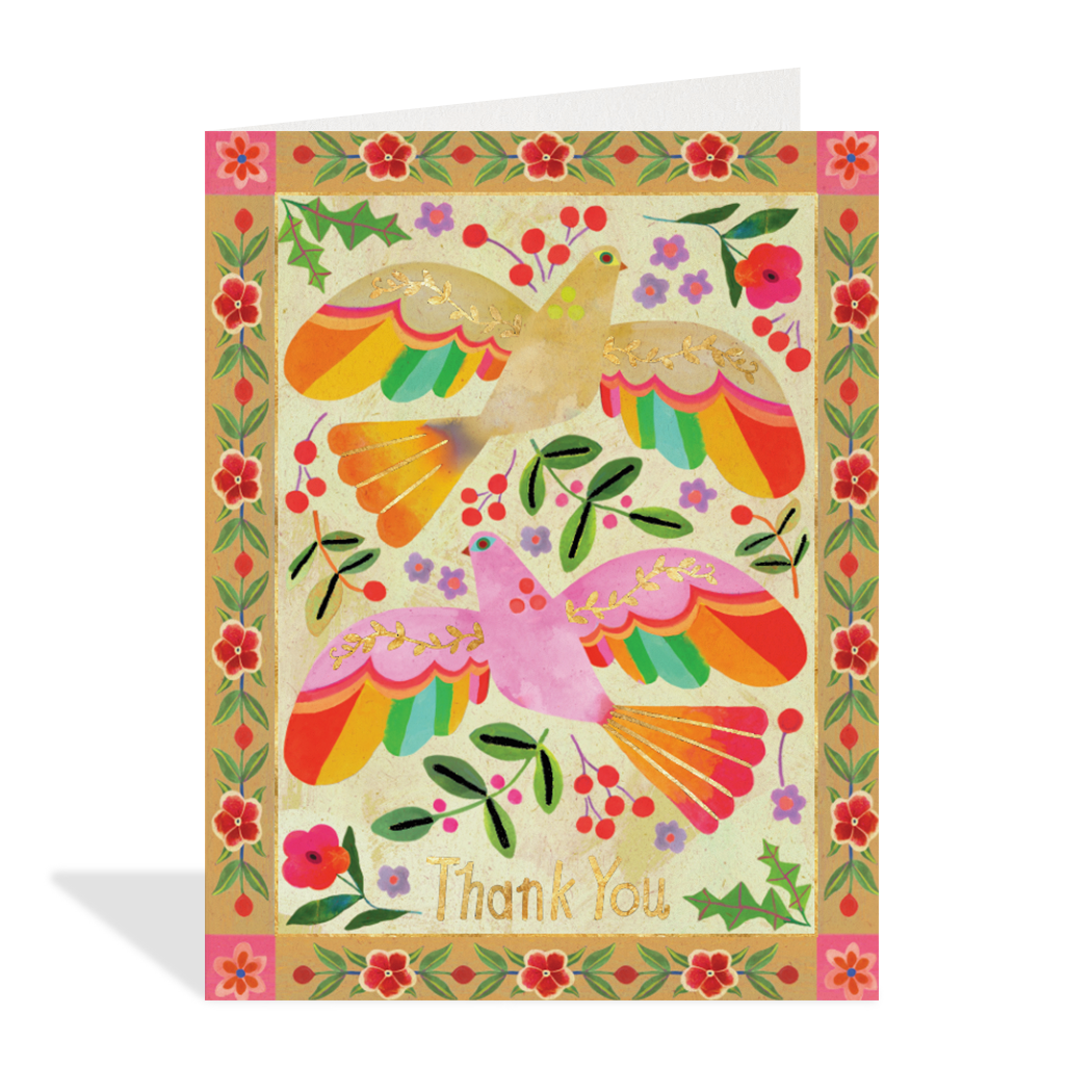Thank You Birds Card