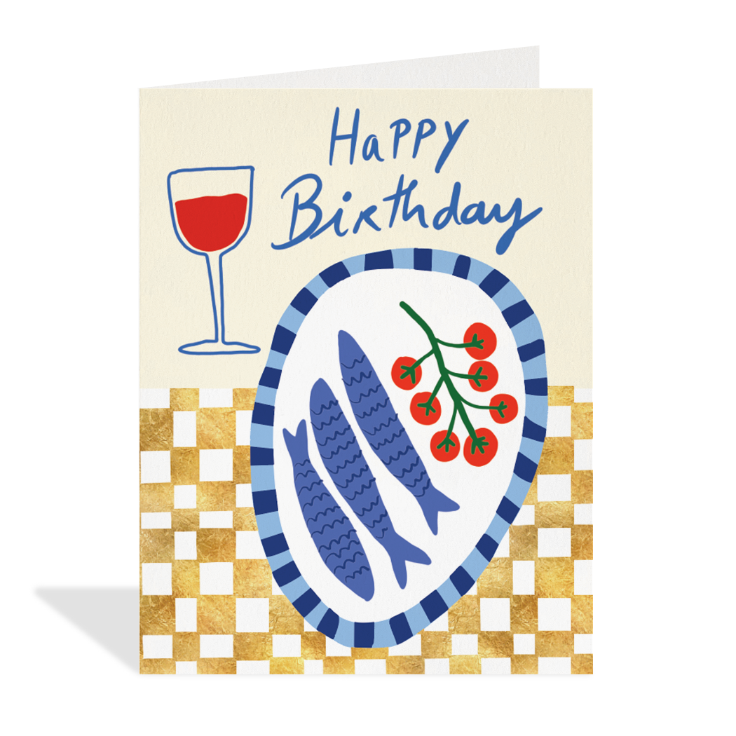 Birthday Supper Card