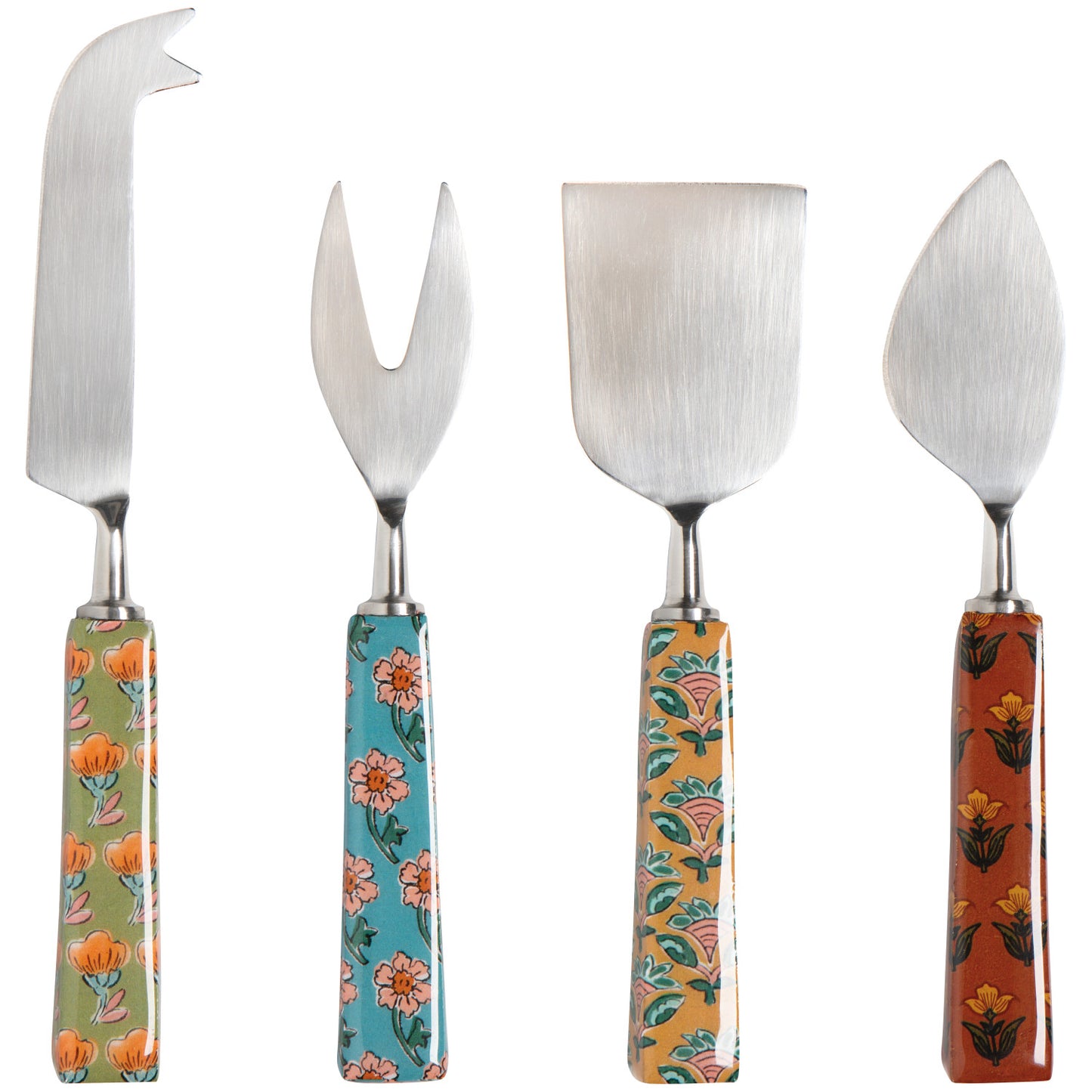 Mosaic Cheese Knives Set