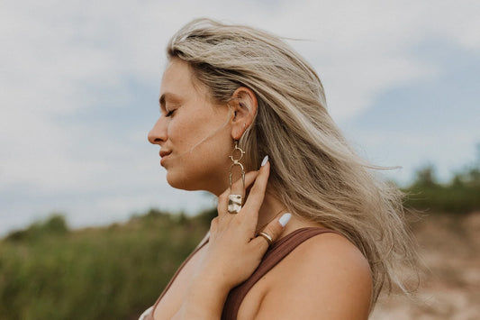 Square Medallion Ring