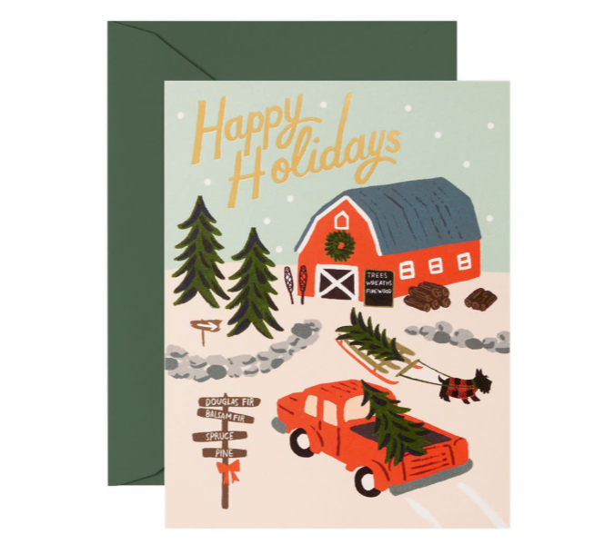 Tree Farm Holiday Card