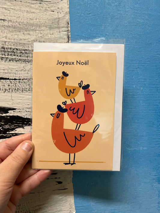 Joyeux Noel Holiday Card