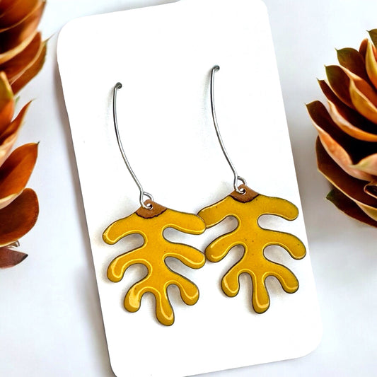 Matisse Leaf Earrings