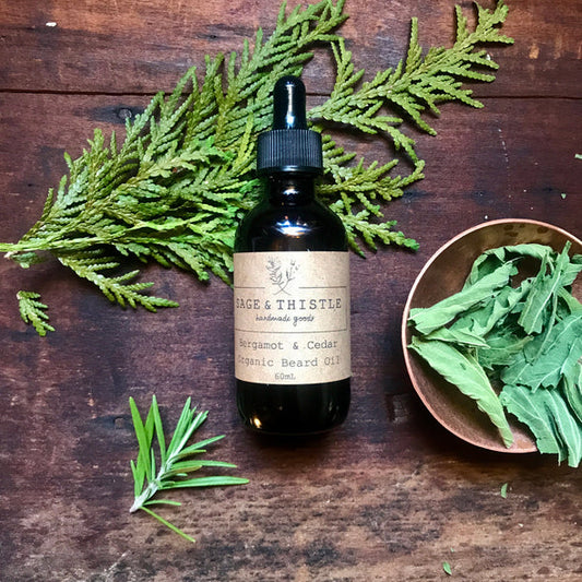 Nourishing Bergamot & Cedar Beard Oil