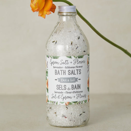 Lavender Hibiscus Bath Salts