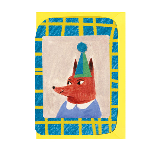 Fox Birthday Card