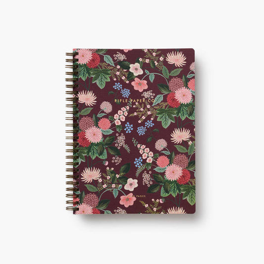 Dahlia Spiralbound Ruled Notebook