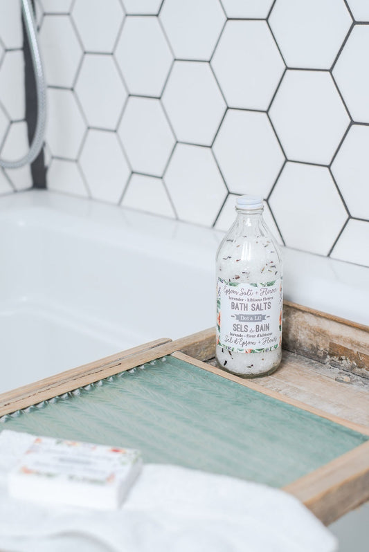 Lavender Hibiscus Bath Salts