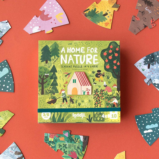 A Home for Nature Wooden Seasons Puzzle