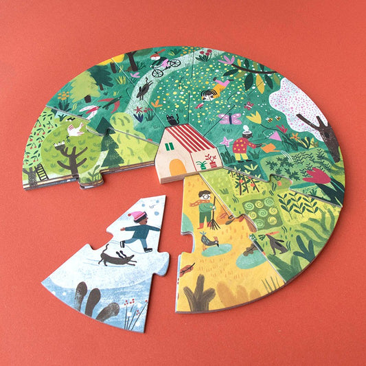 A Home for Nature Wooden Seasons Puzzle