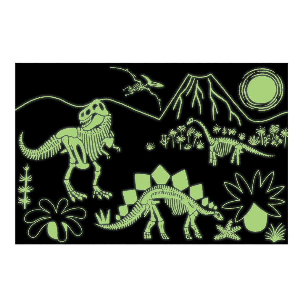 Dinosaurs 100 Piece Glow In The Dark Puzzle