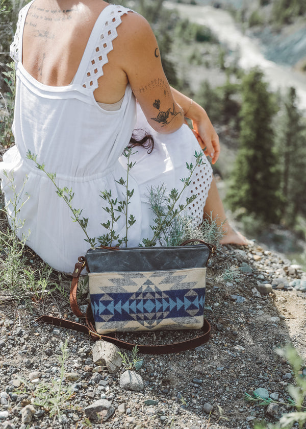 Canyon Echo Blue Tofino Crossbody Bag