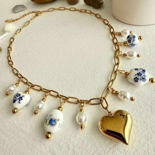 "Amélie" Charm Necklace