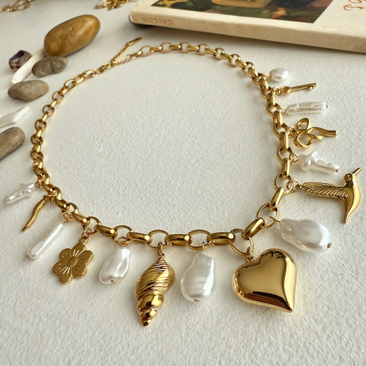 "Calliope" Charm Necklace