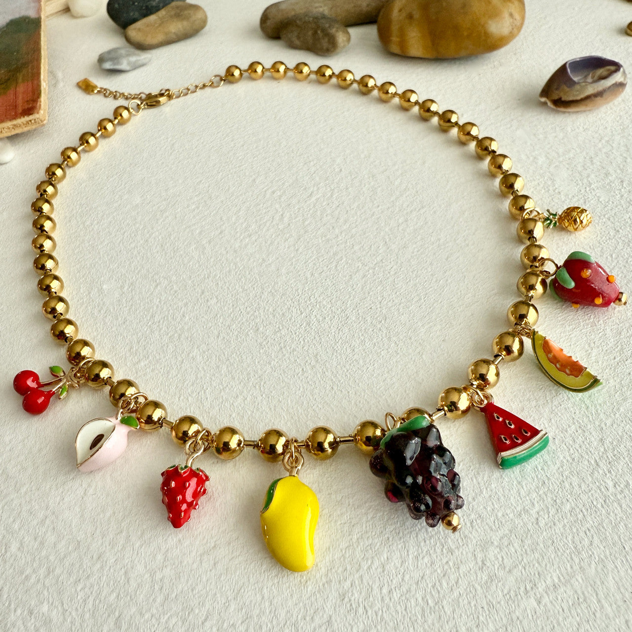"Fruit Punch" Charm Necklace