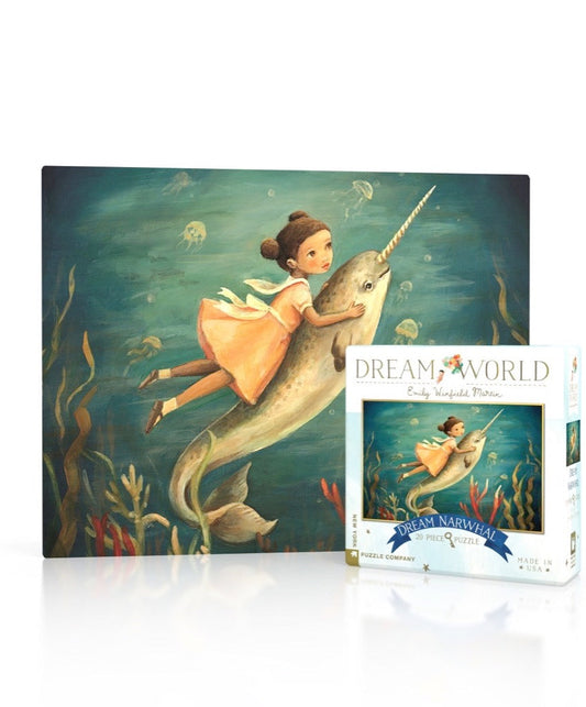 Dream Narwhal 20 Piece Mini Puzzle