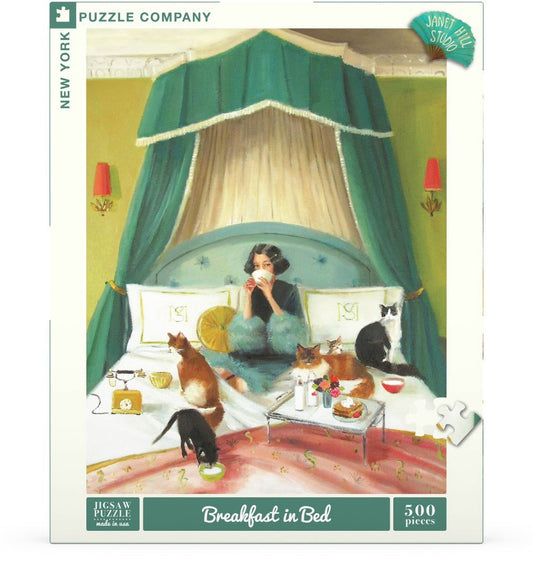 Breakfast in Bed 500 Piece Puzzle