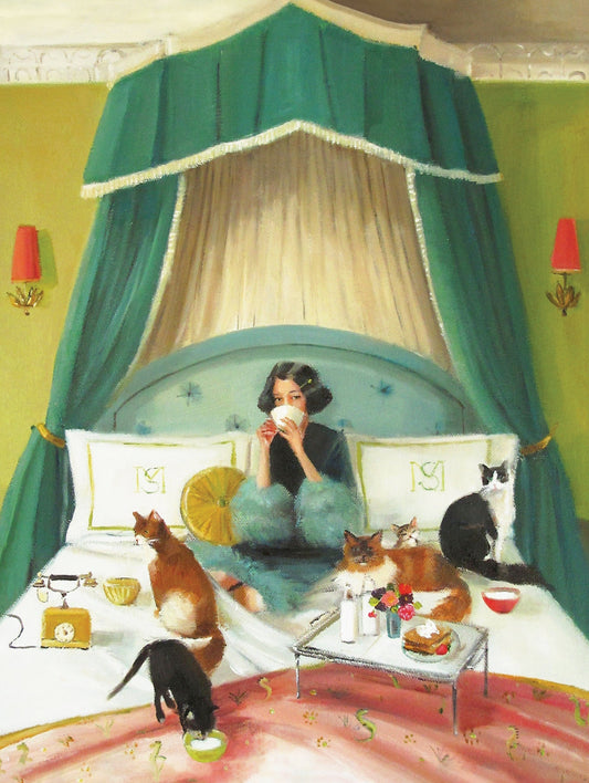 Breakfast in Bed 500 Piece Puzzle