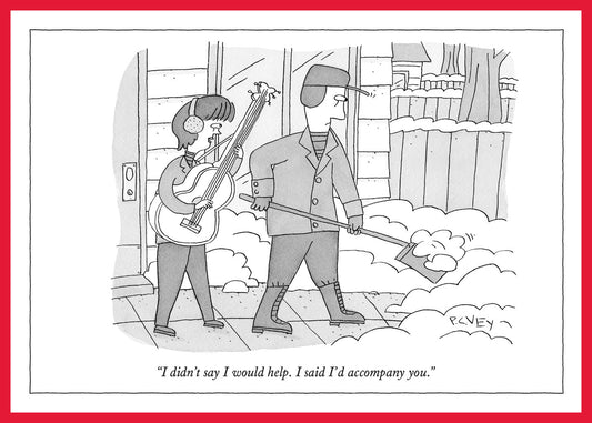 Accompany You Holiday Card