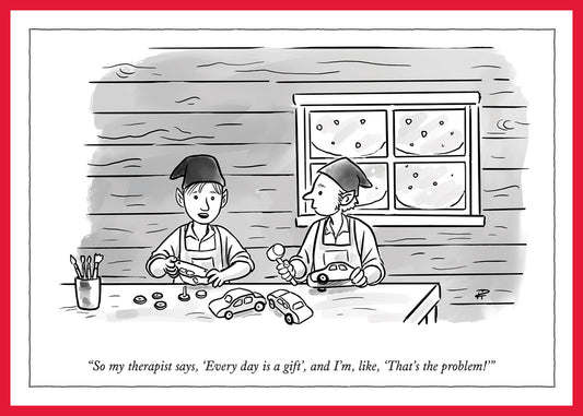 Elf Therapy Holiday Card