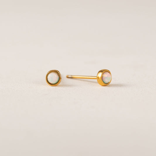 Opal Stud Earrings