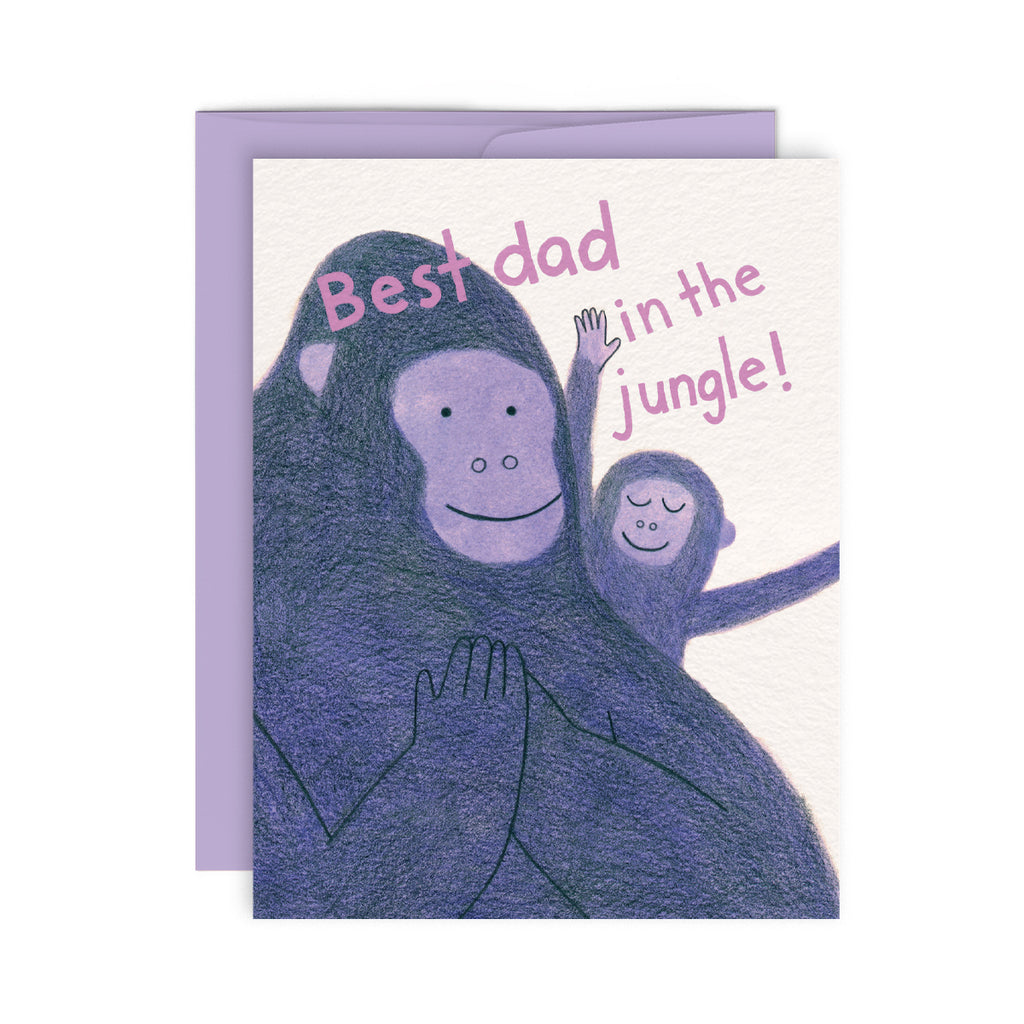 Gorilla Dad Card