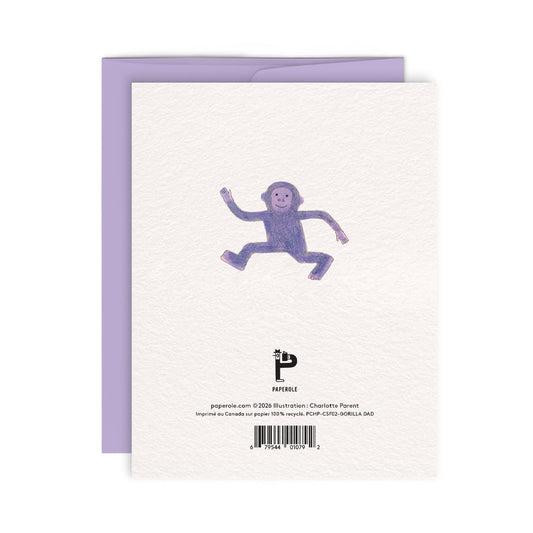 Gorilla Dad Card
