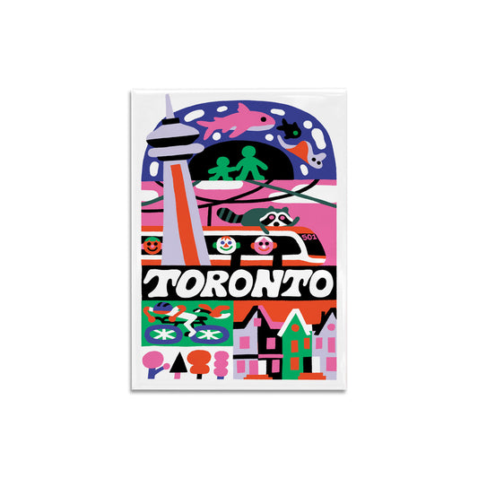 Toronto Icons Fridge Magnet