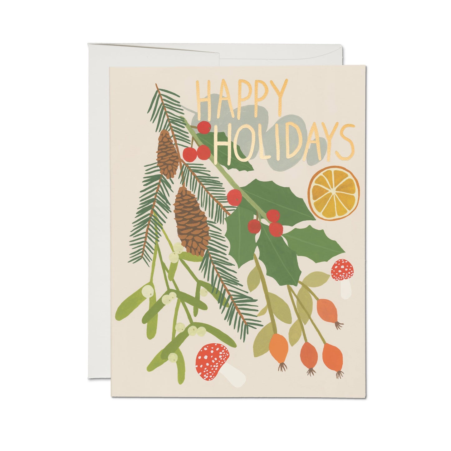 Holiday Greens Card