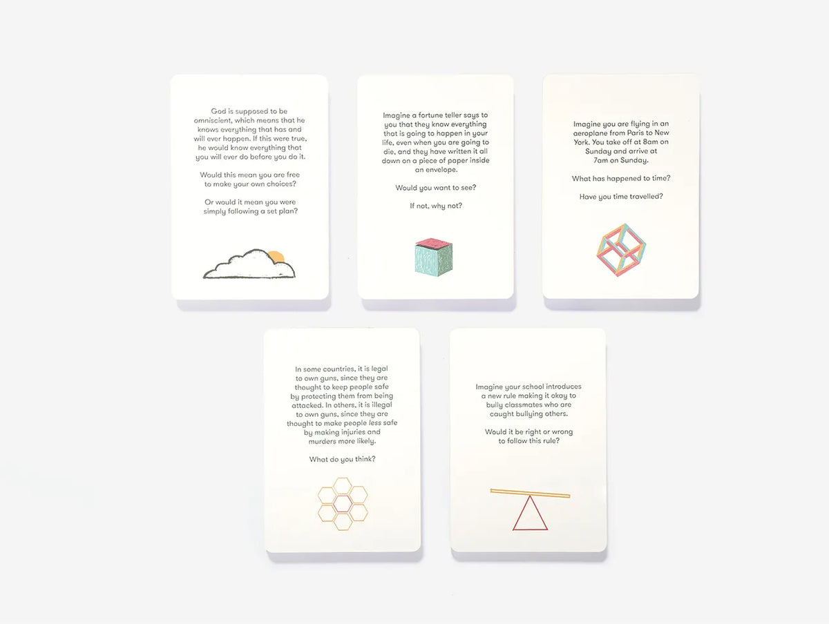 Philosophical Questions for Curious Minds Cards