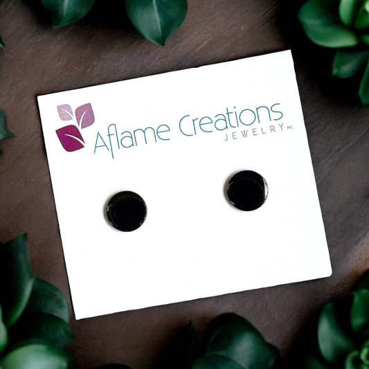 Palette Circle Stud Earrings