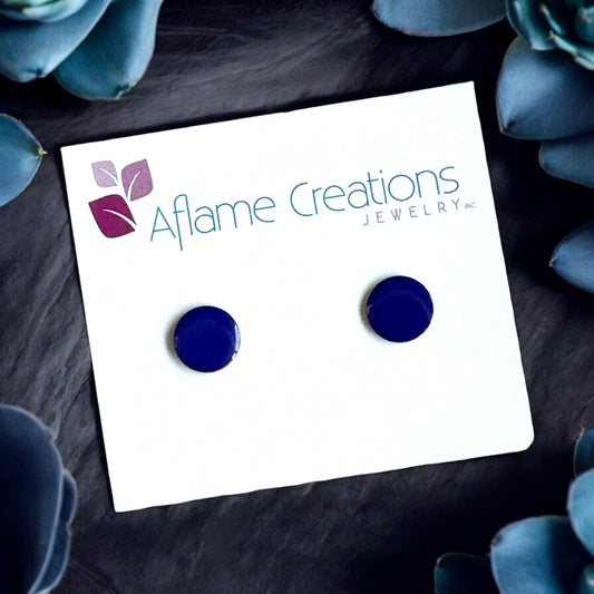 Palette Circle Stud Earrings