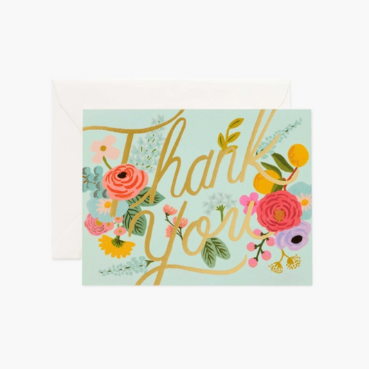 Mint Garden Thank You Cards (Box Set)
