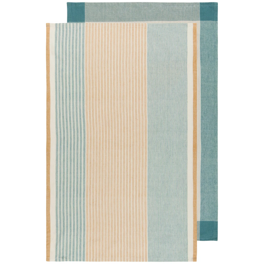 Lagoon Array Stripe Dish Towel Set