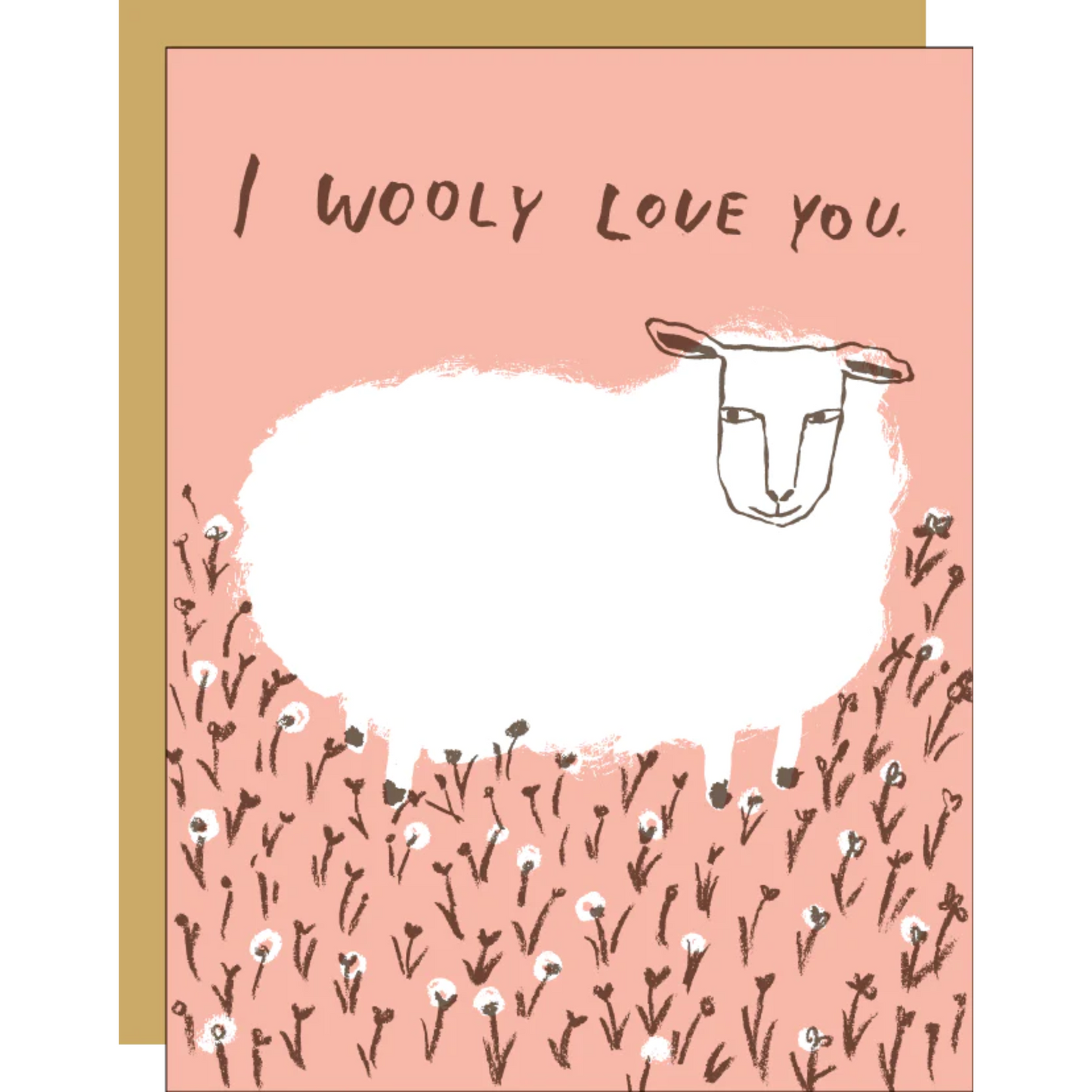 Wooly Love You Sheep Card