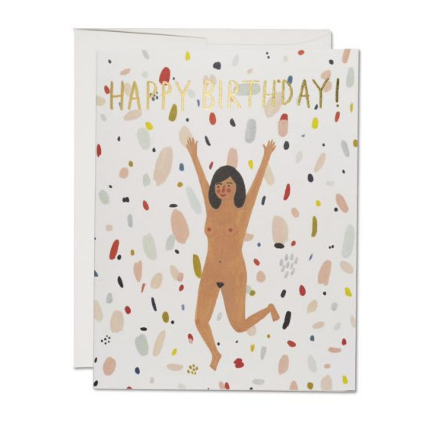 Birthday Suit Hooray Card