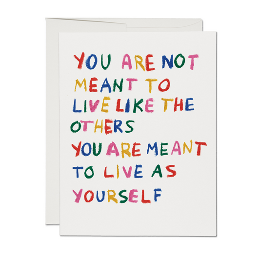 Be Yourself Card