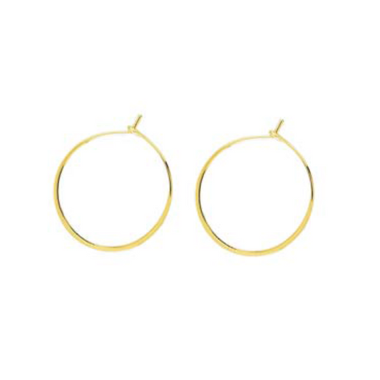 Classic Thin Wire Hoop