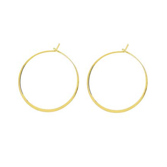 Classic Thin Wire Hoop