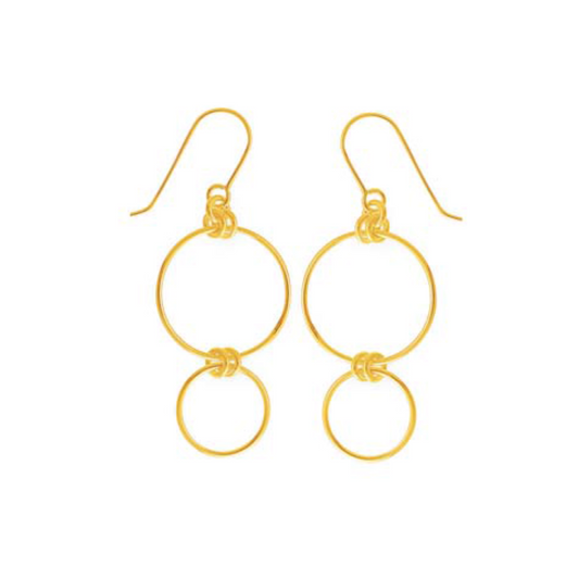 Descending 2 Hoop Earrings