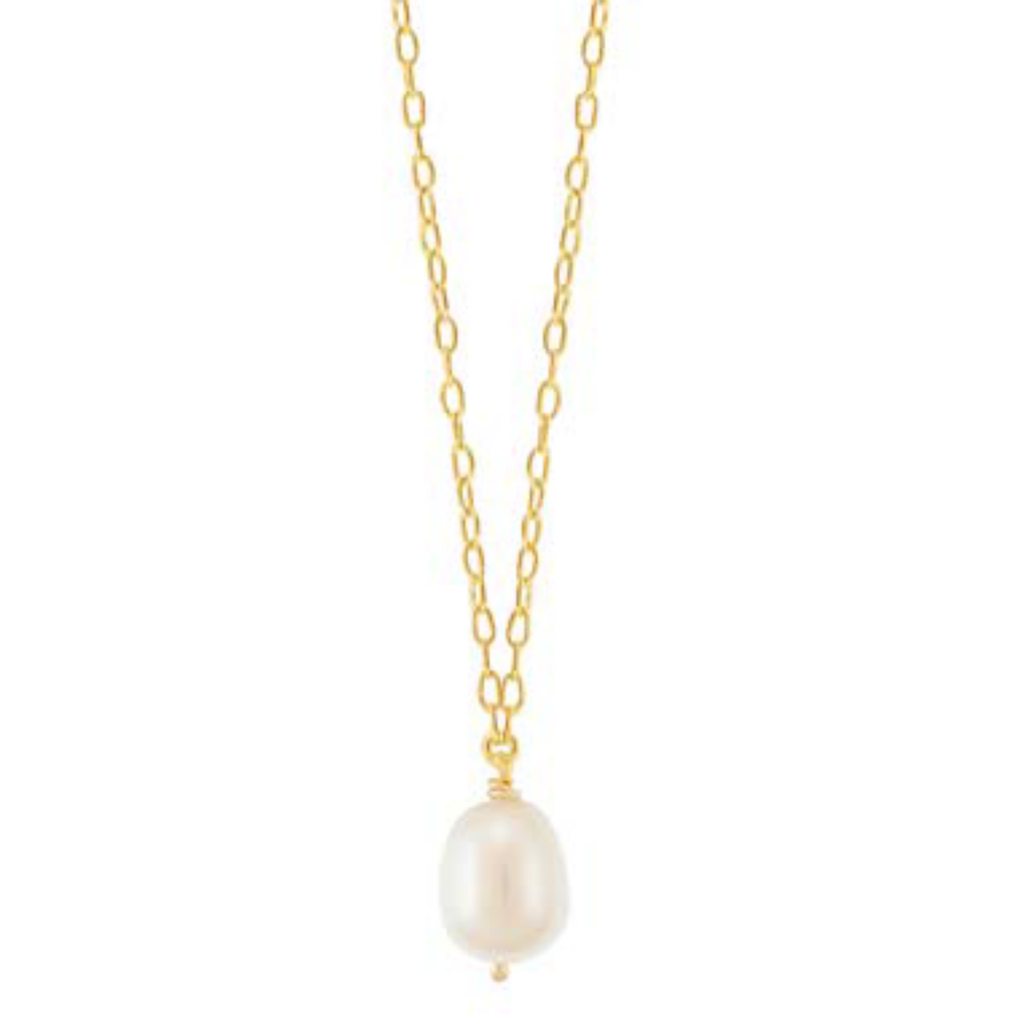 Large Pearl Drop Necklace